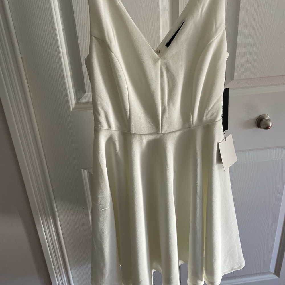 NWT Mini white Lulus Dress